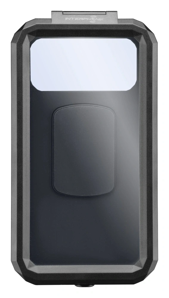 Univerzální voděodolné pouzdro na mobilní telefony Interphone Armor Pro, úchyt na řídítka, max. 6,5", černé