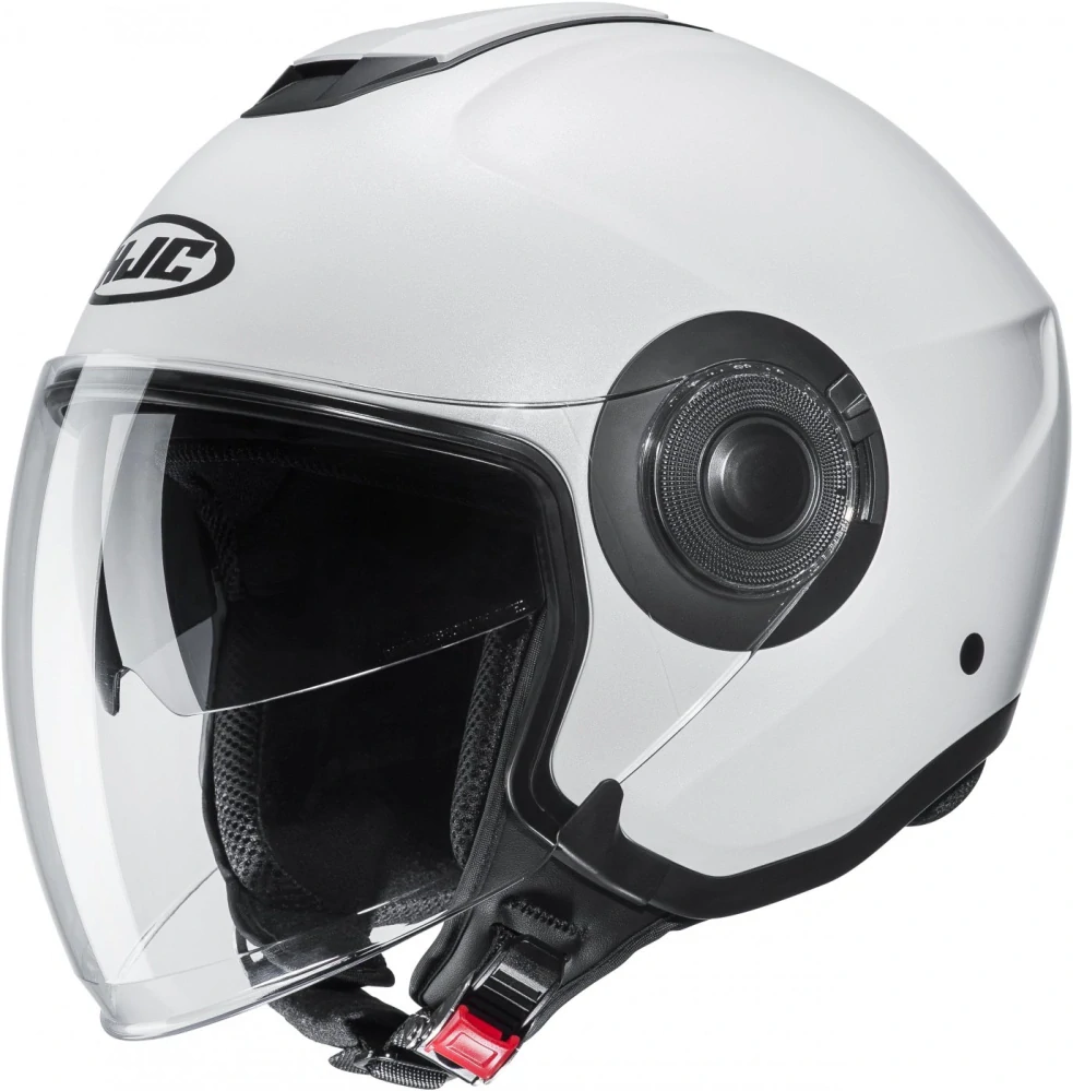 HJC přilba i40N Solid pearl white