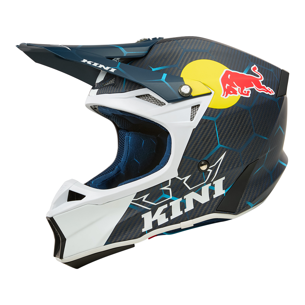 Kini Red Bull Přilba MXC2 Kini Red Bull 2.0 modrá/bílá
