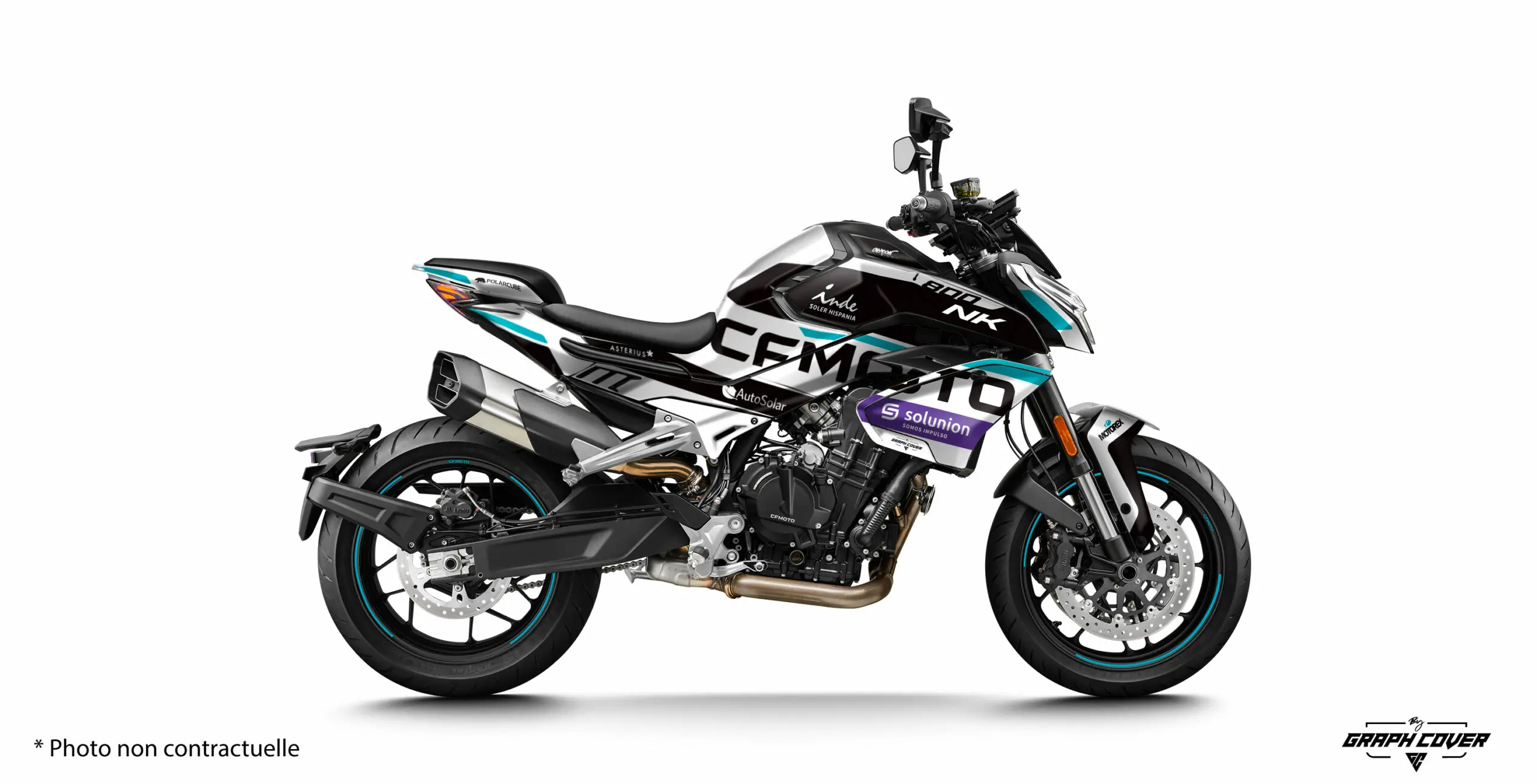 CF MOTO 800NK GP3 Bílá
