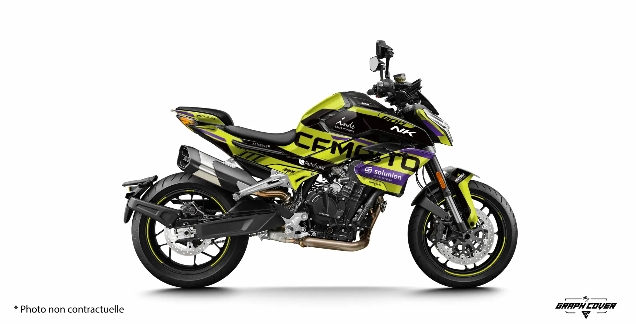 CF MOTO 800NK GP3 Žlutá