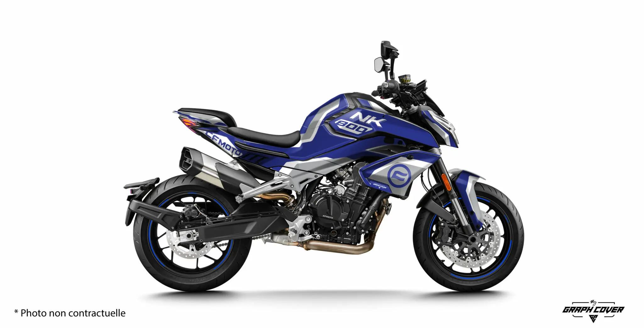CF MOTO 800NK HAROC Modrá