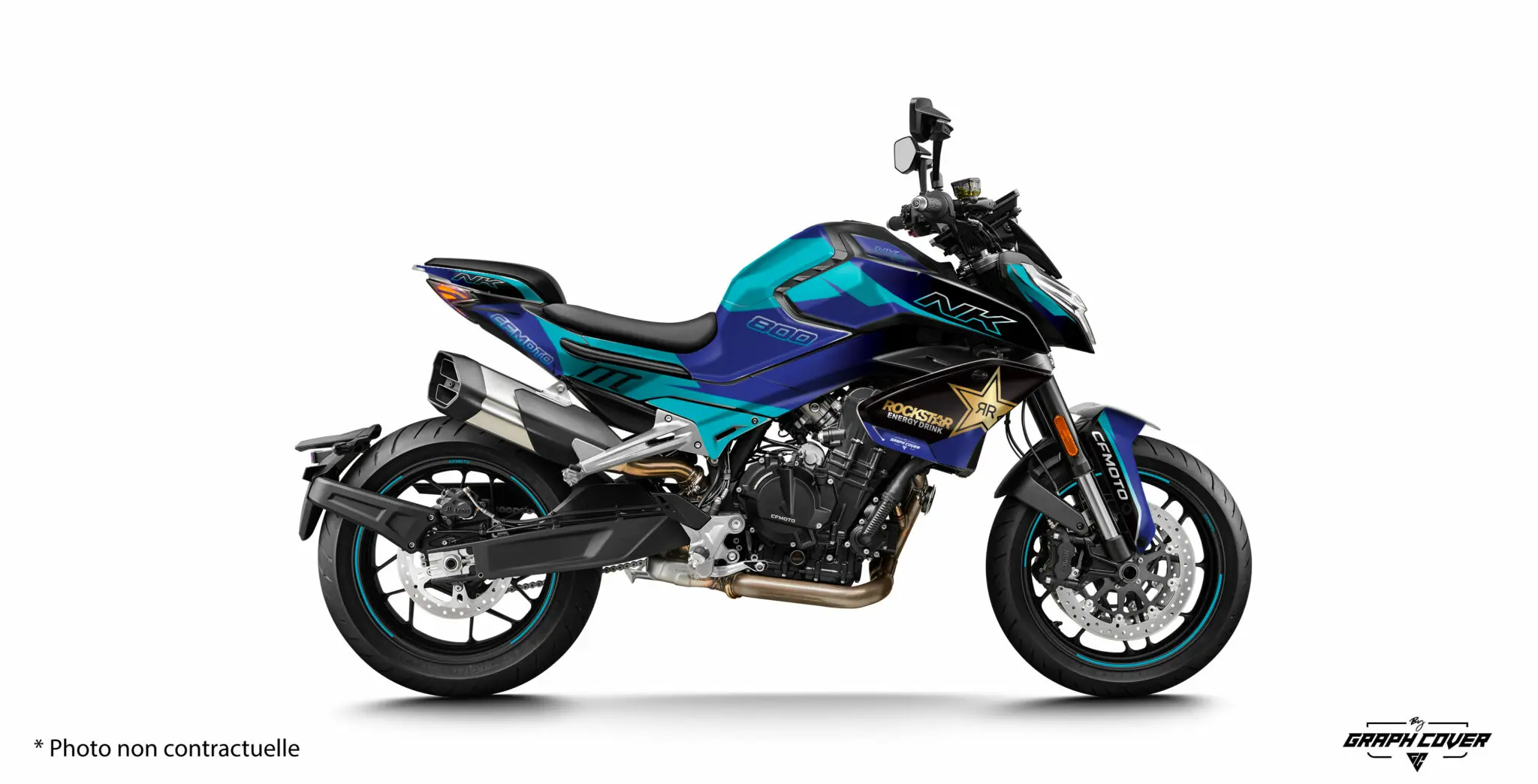 CF MOTO 800NK HOSHI Modrá