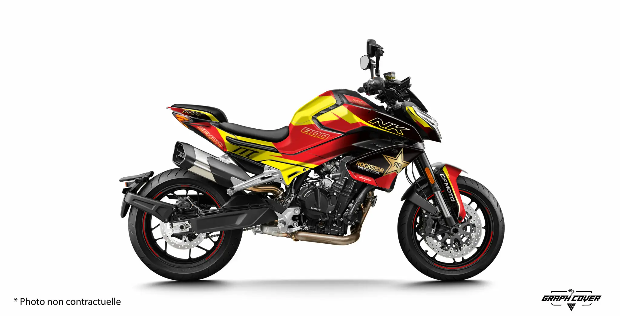 CF MOTO 800NK HOSHI Červená