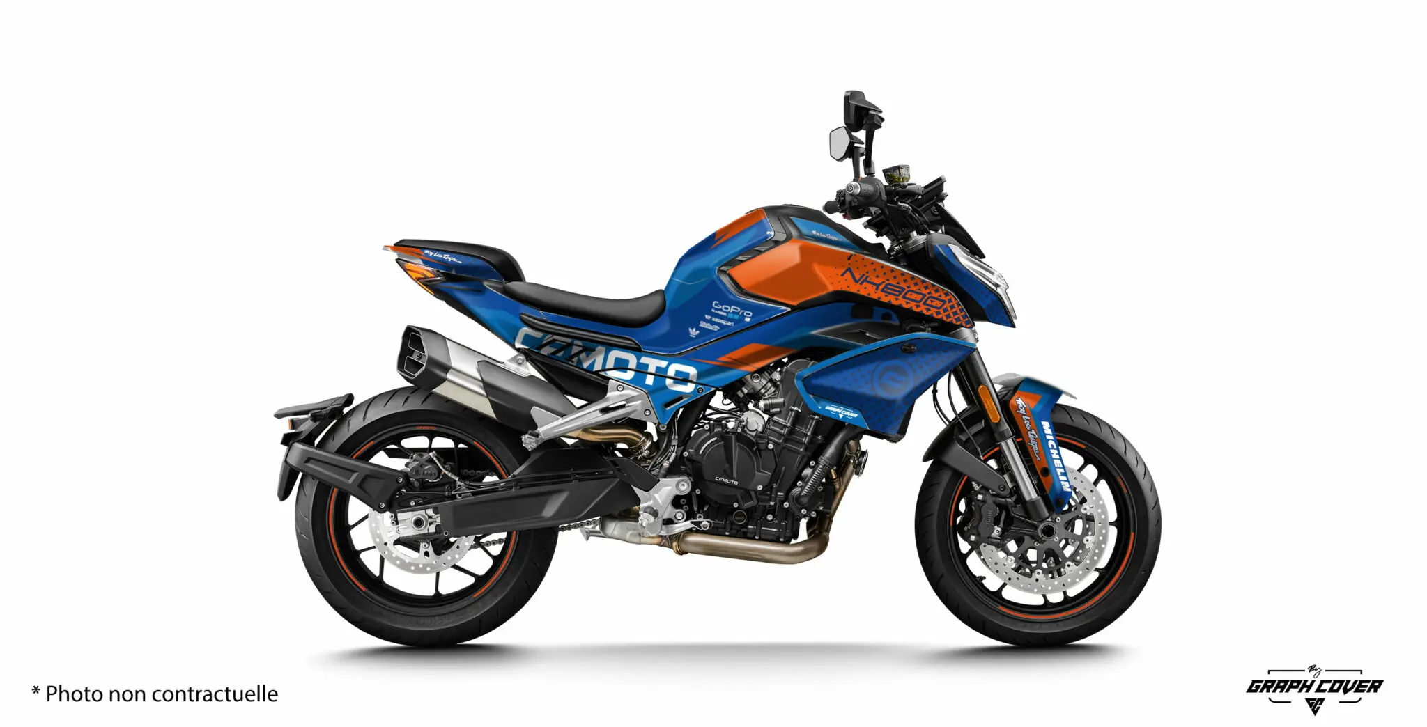 CF MOTO 800NK RACEWAY Modrá