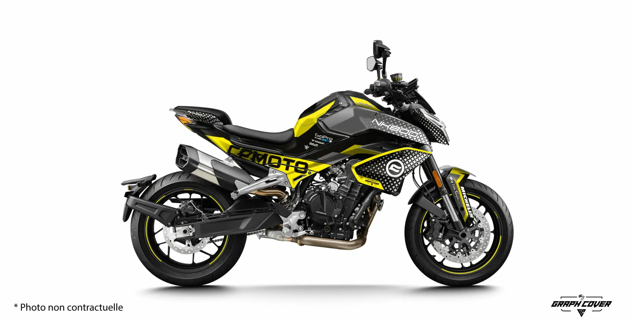 CF MOTO 800NK RACEWAY Žlutá
