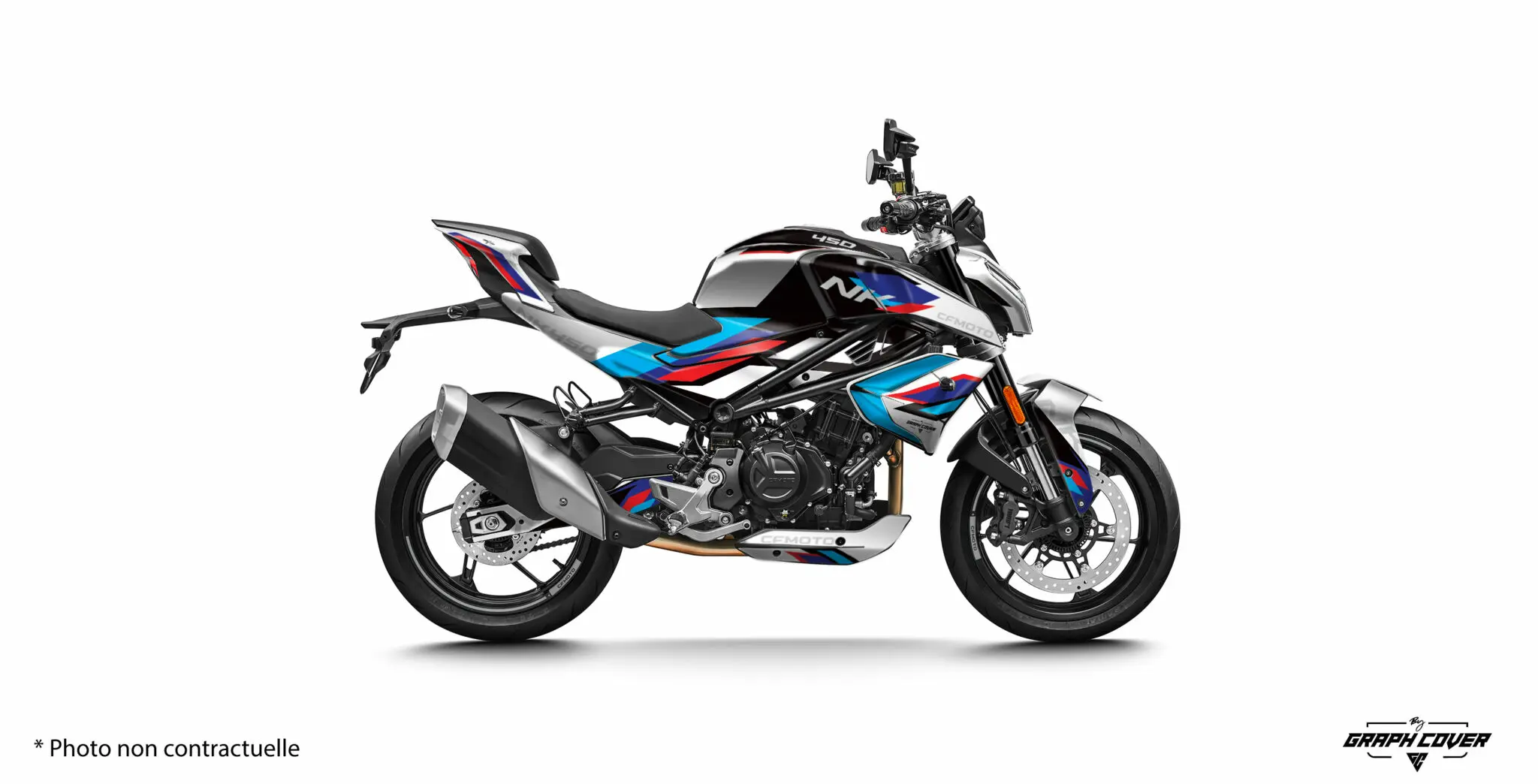 CF MOTO 450NK ALPHA Bílá
