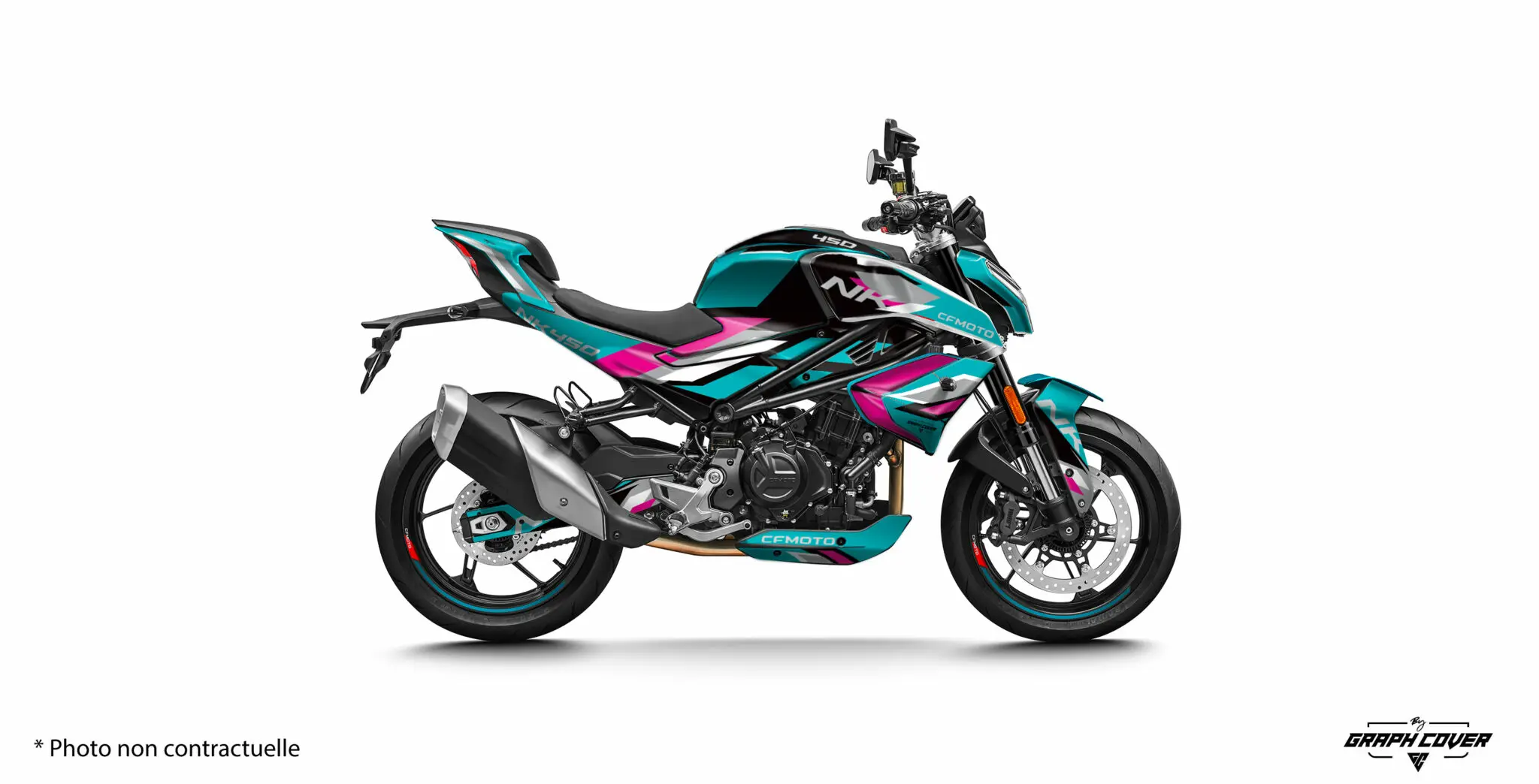 CF MOTO 450NK ALPHA Modrá