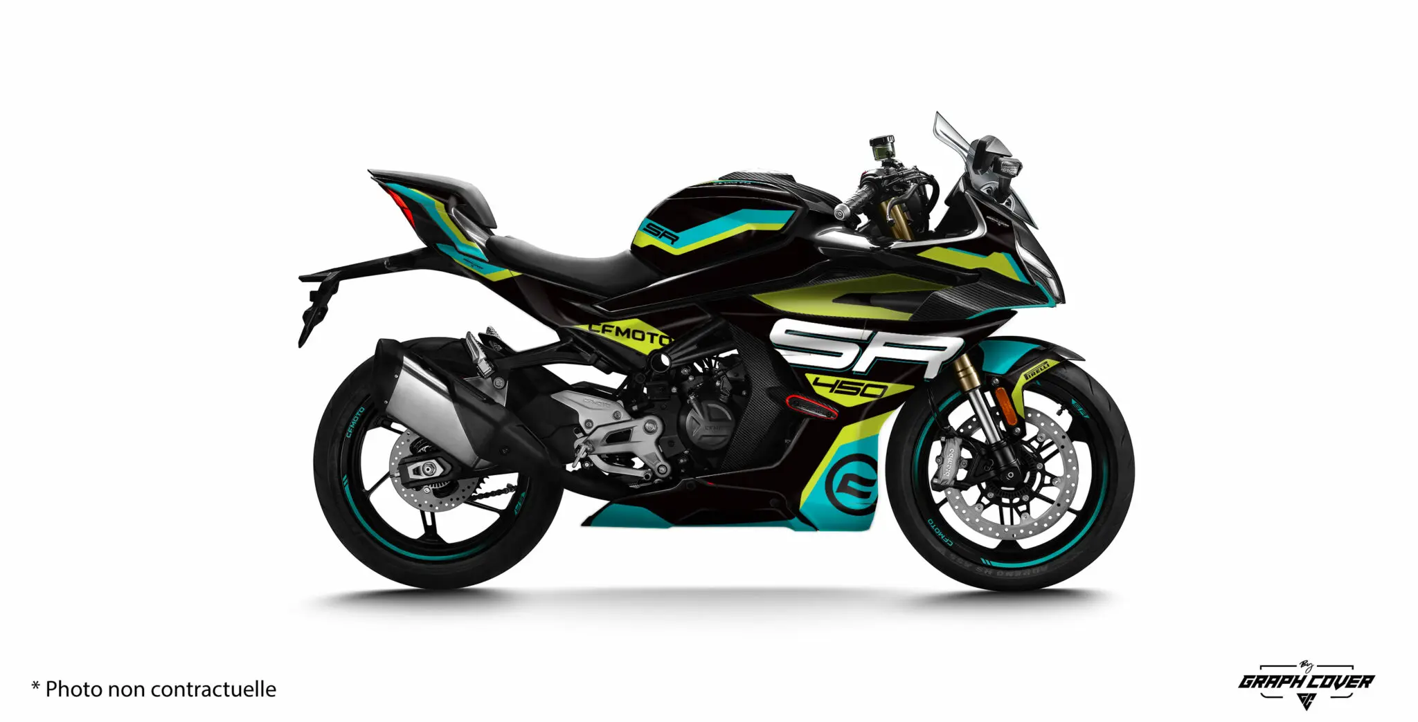 CF MOTO 450 SR HAROC Žlutá