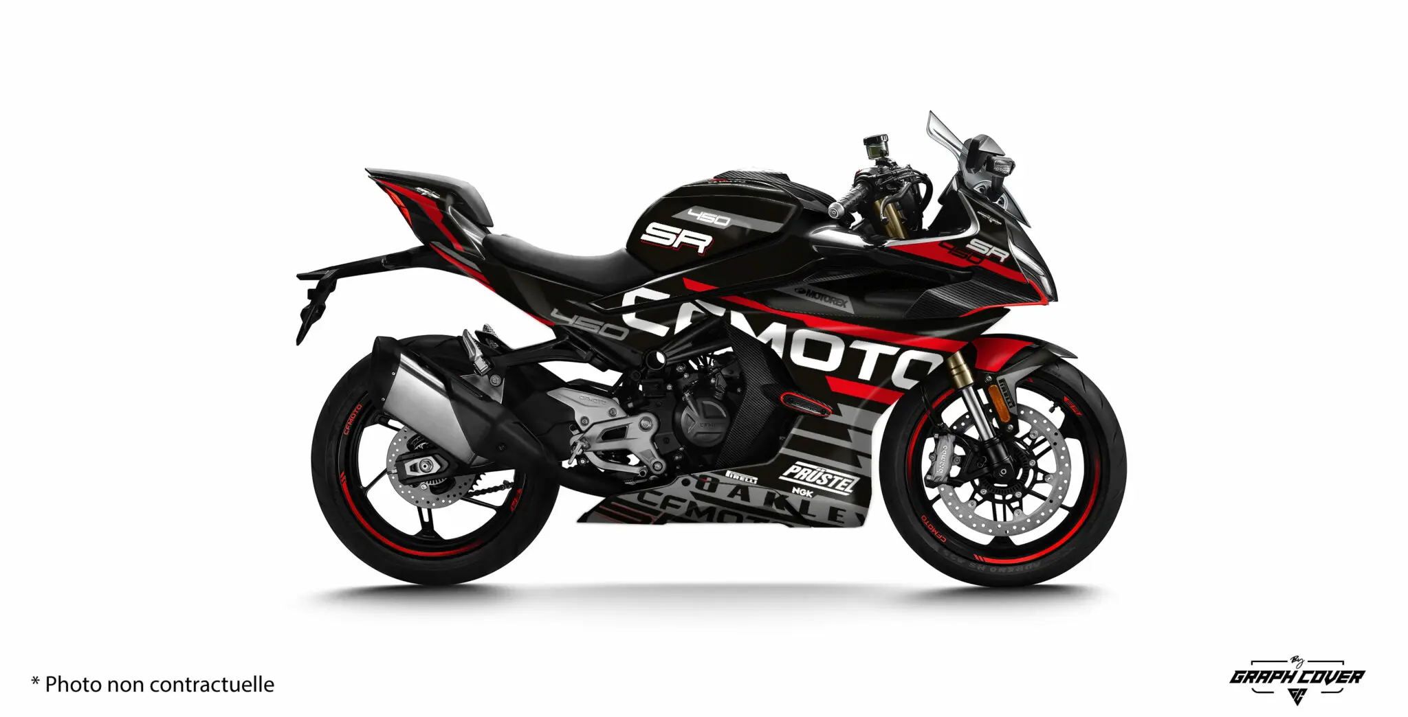 CF MOTO 450 SR RECA Černá