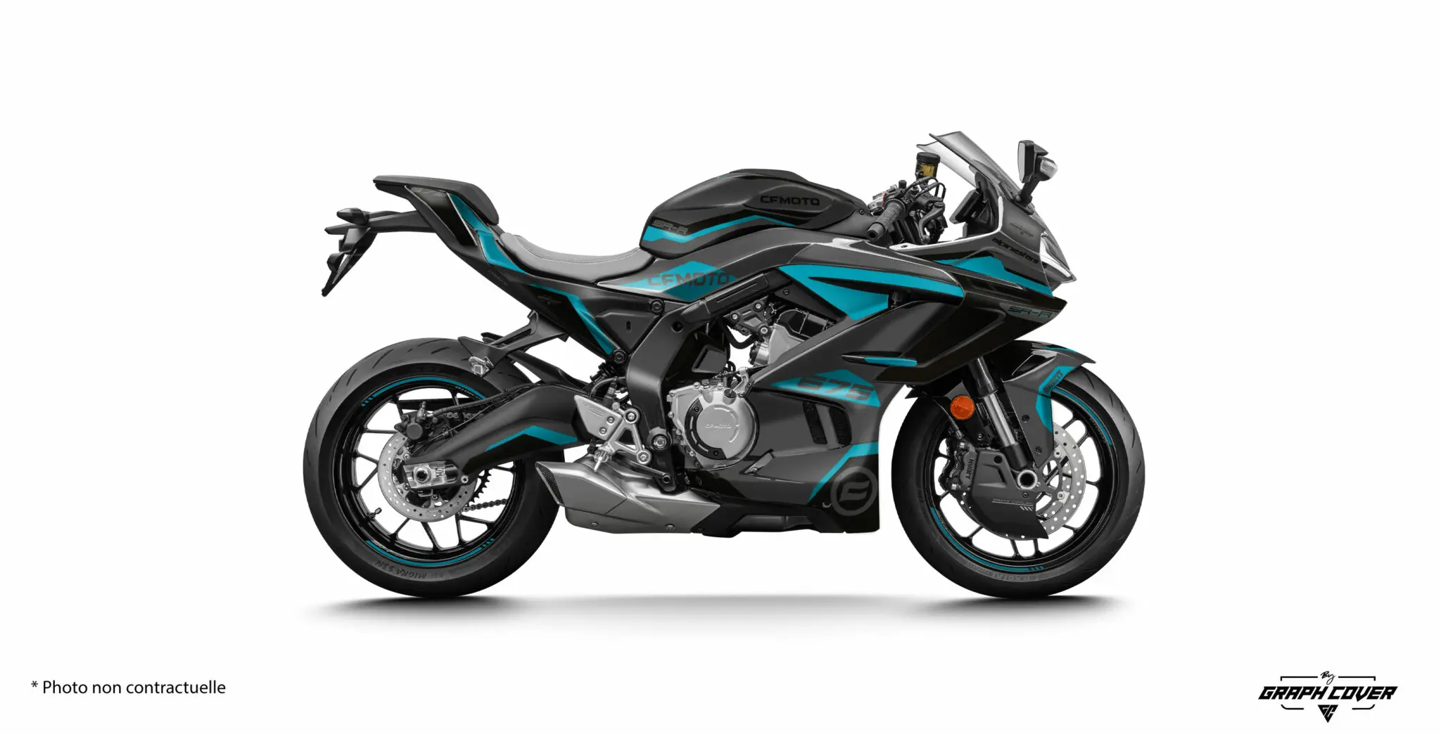 CF MOTO 675 SR-R HAROC Šedá