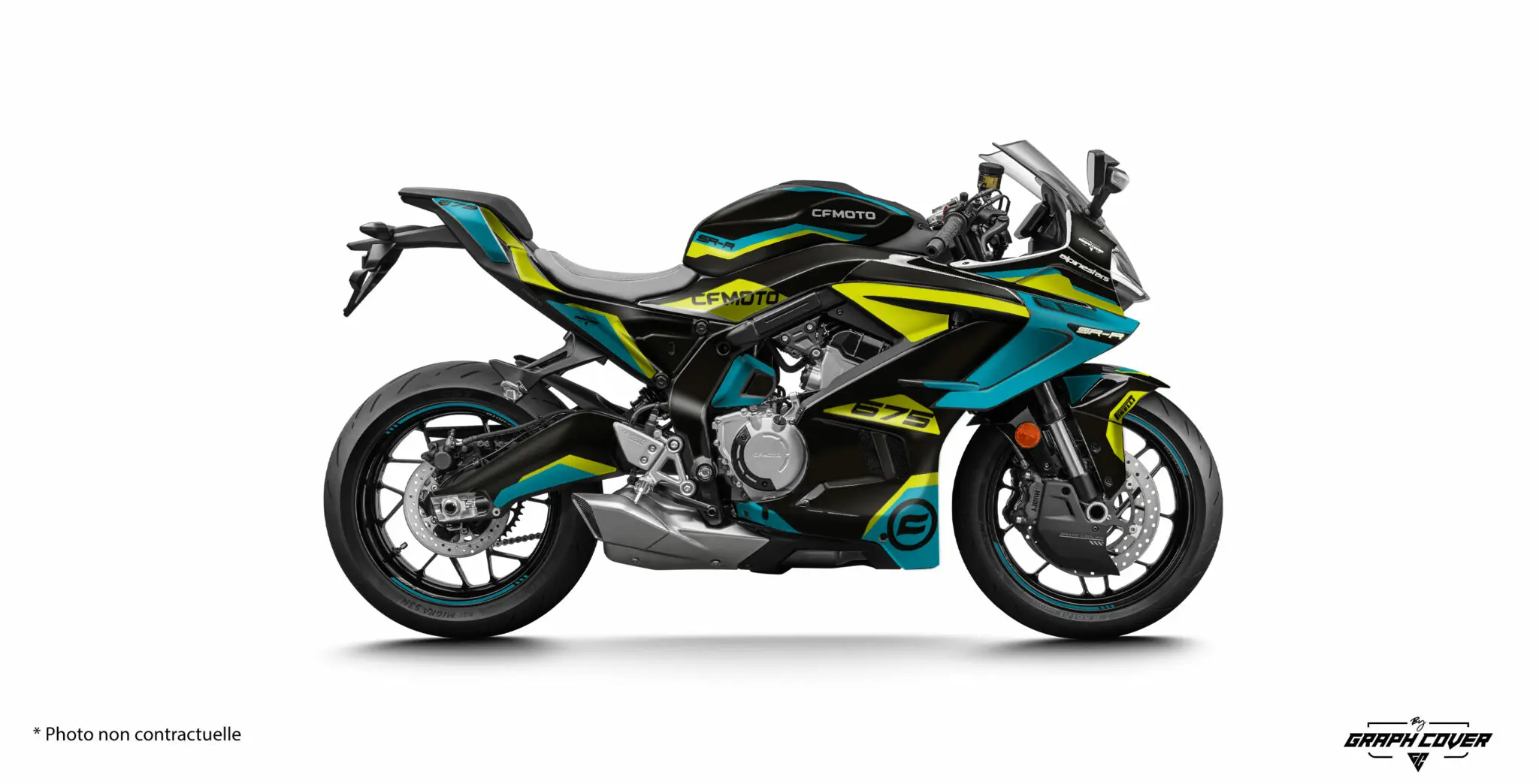 CF MOTO 675 SR-R HAROC Žlutá