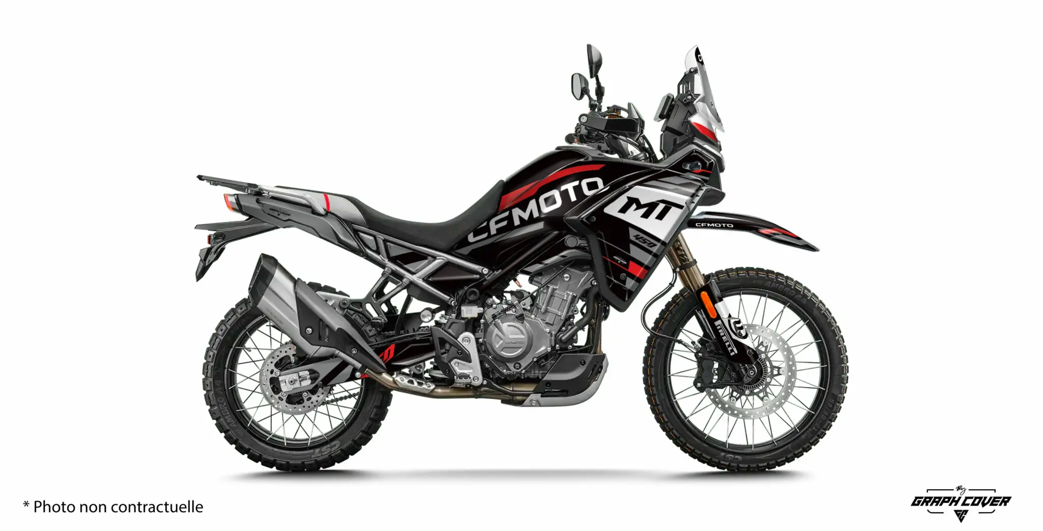 CF MOTO 450MT RECA Černá