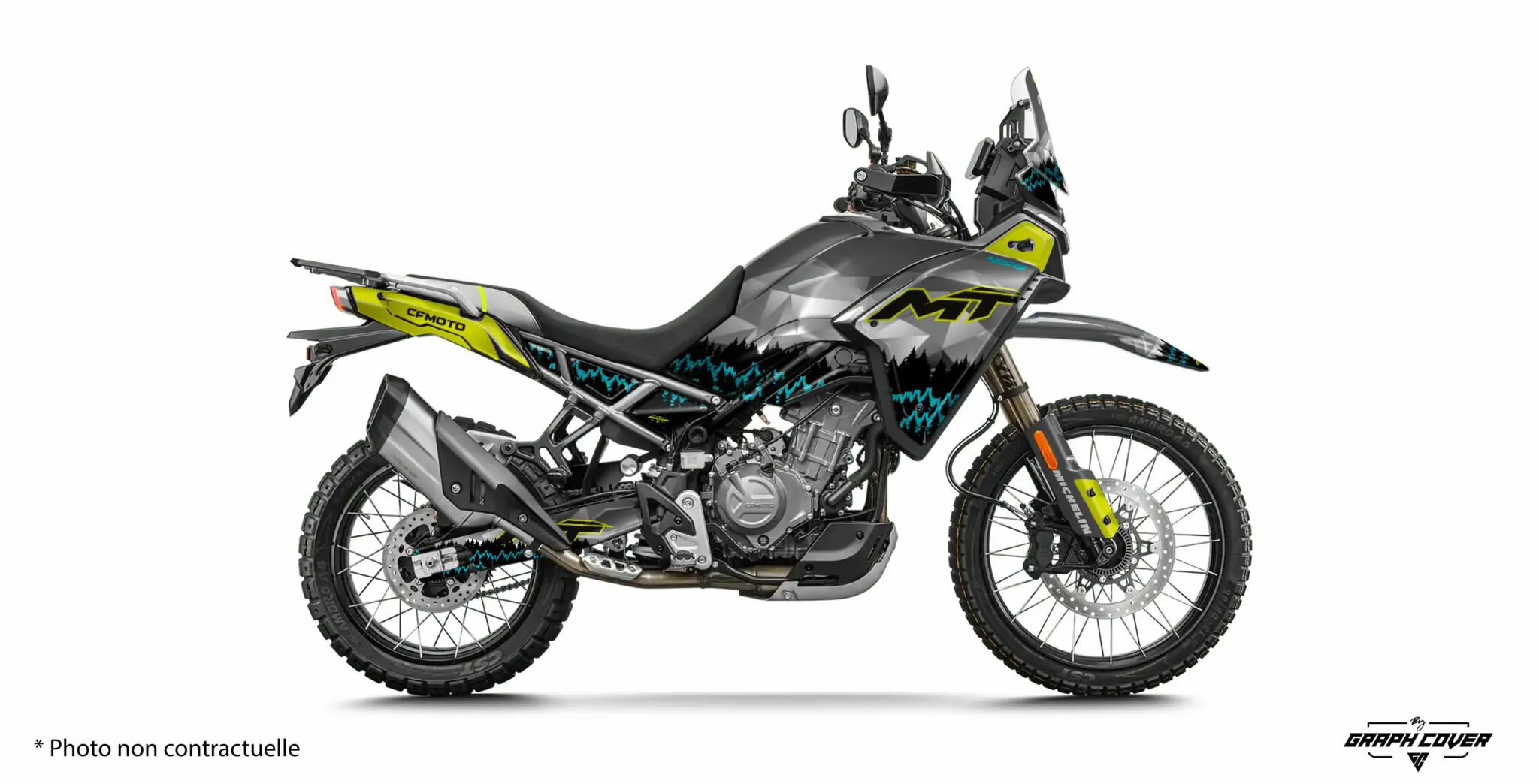 CF MOTO 450MT WOOD Žlutá