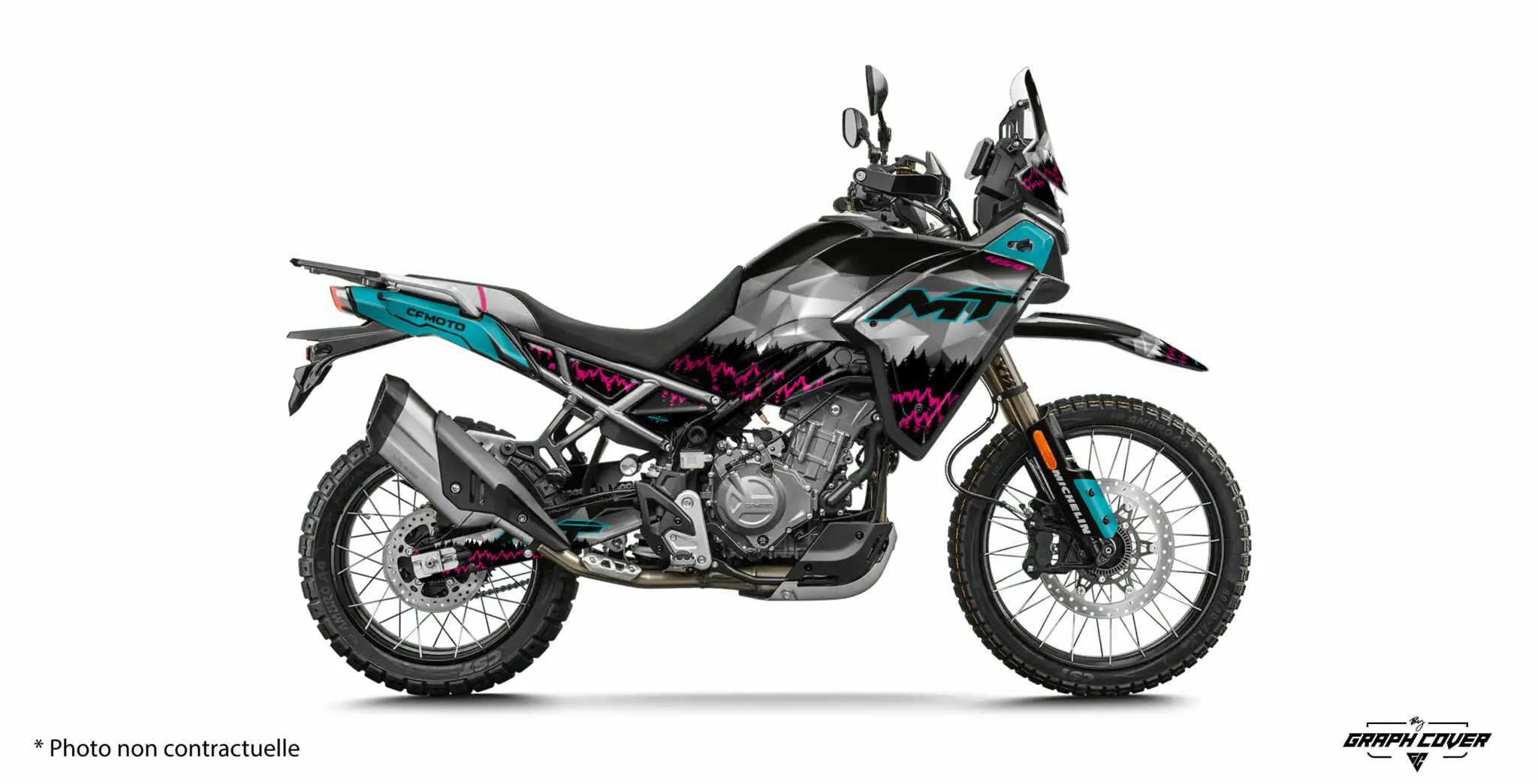 CF MOTO 450MT WOOD Modrá