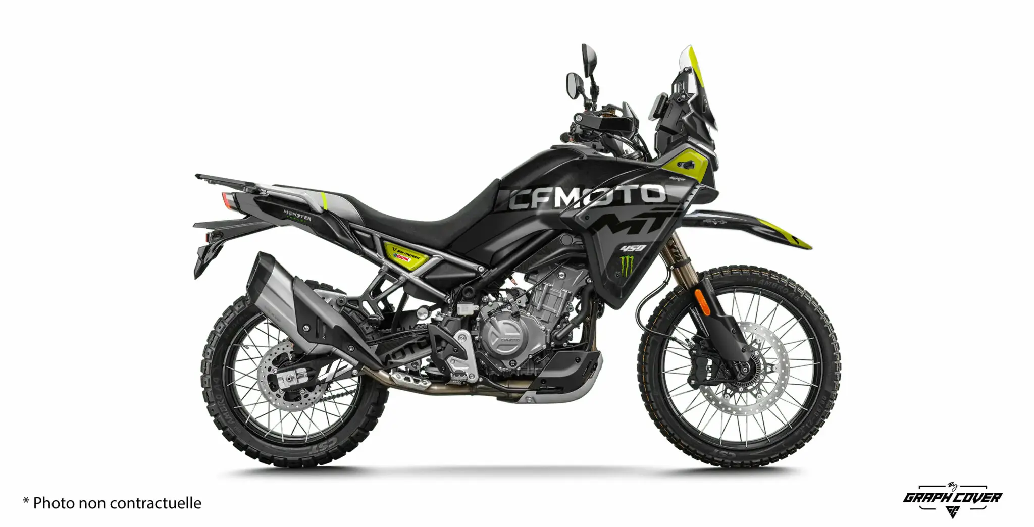 CF MOTO 450MT JAKARTA Šedá