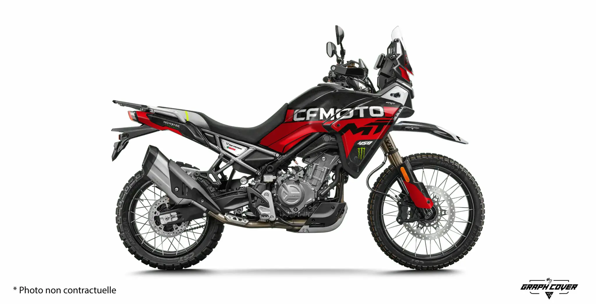CF MOTO 450MT JAKARTA Červená