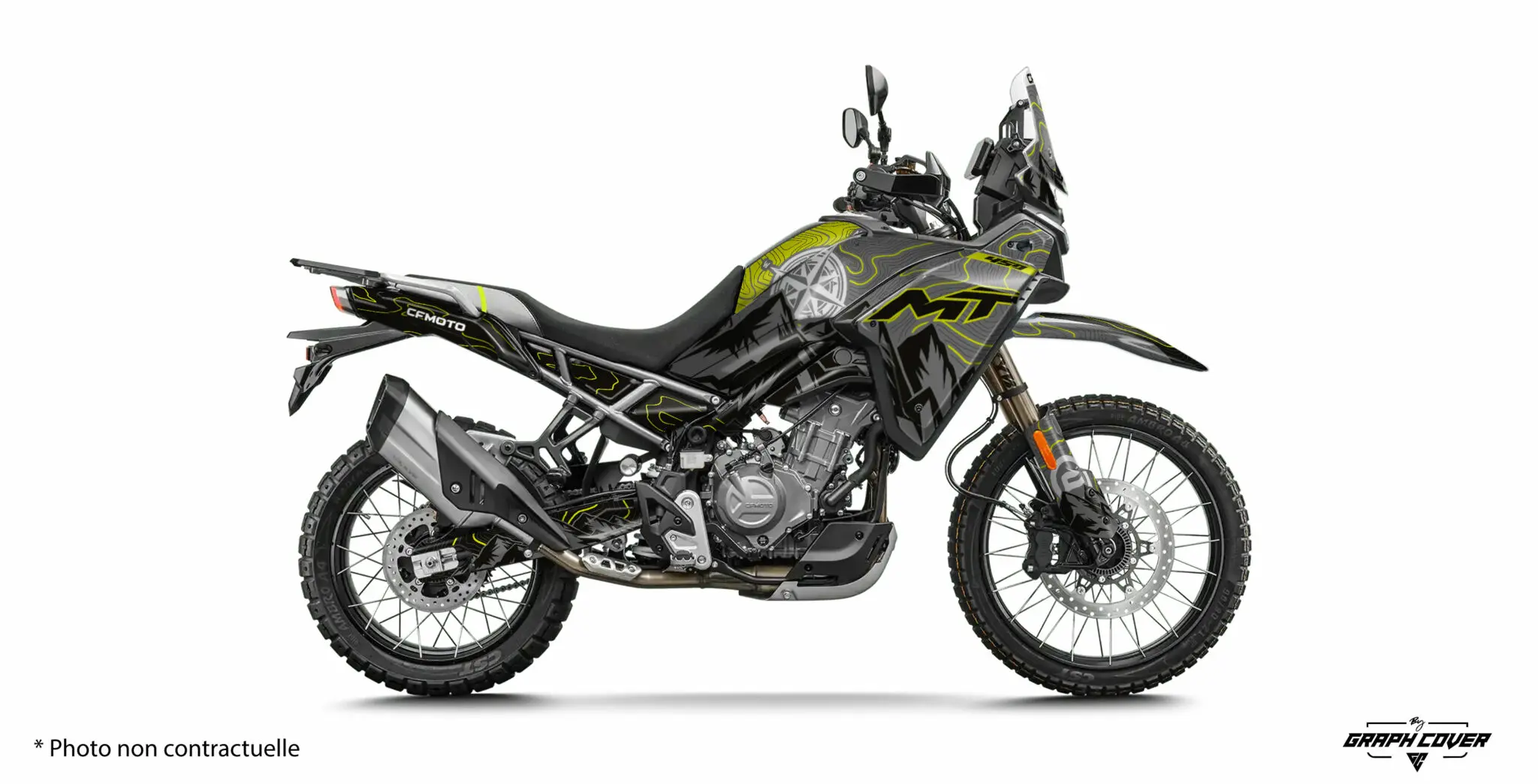 CF MOTO 450MT TRAVEL Žlutá