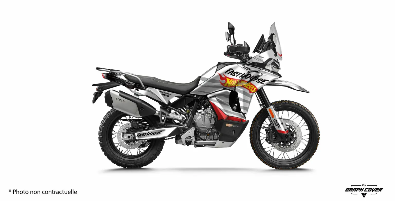 CF MOTO 800MTX FASTWHEELS Bílá