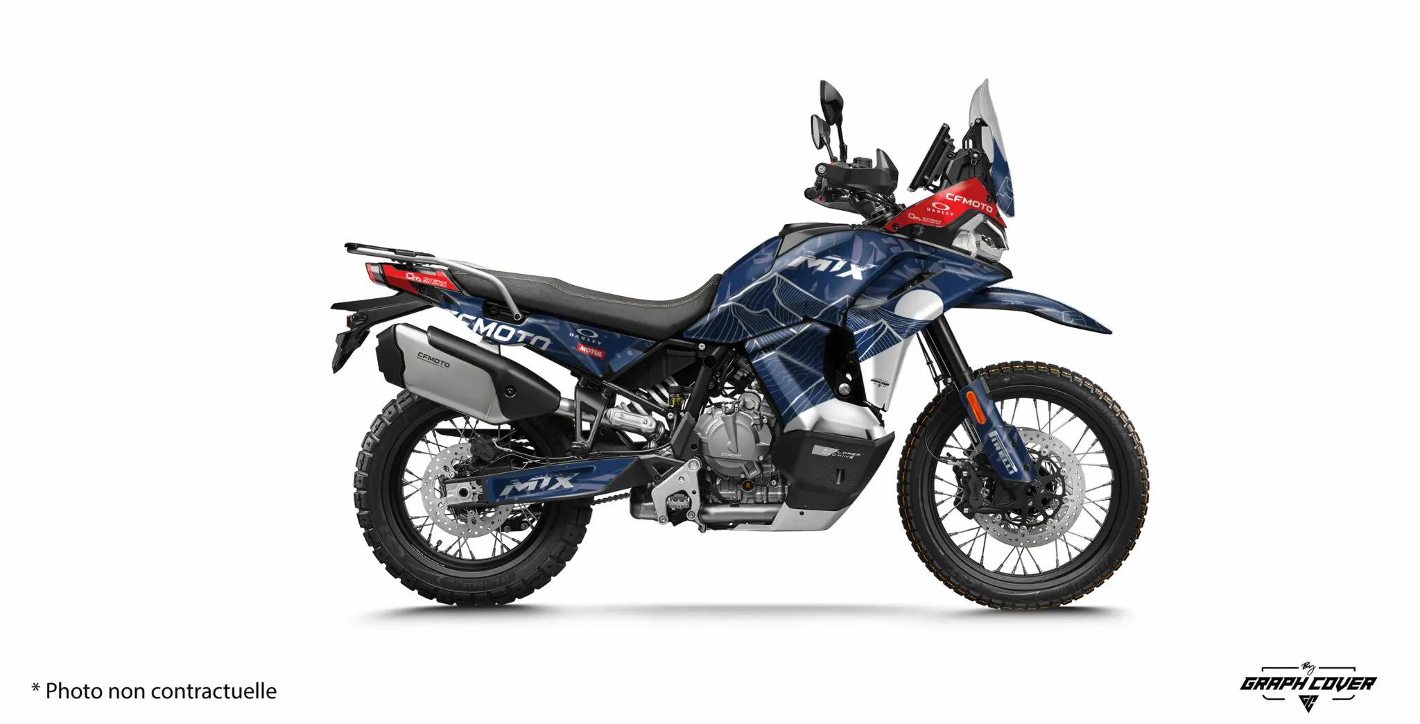 CF MOTO 800MTX SANDSTORM Modrá