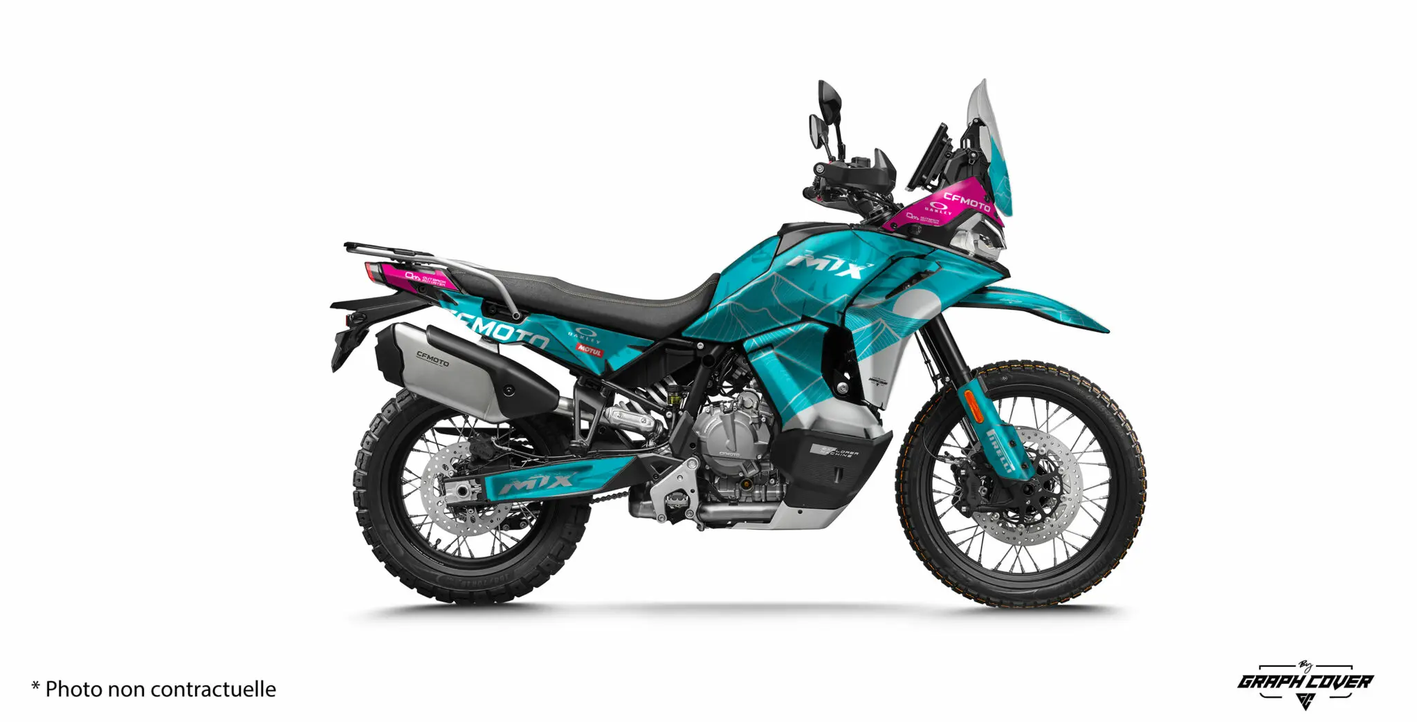 CF MOTO 800MTX SANDSTORM Modrá