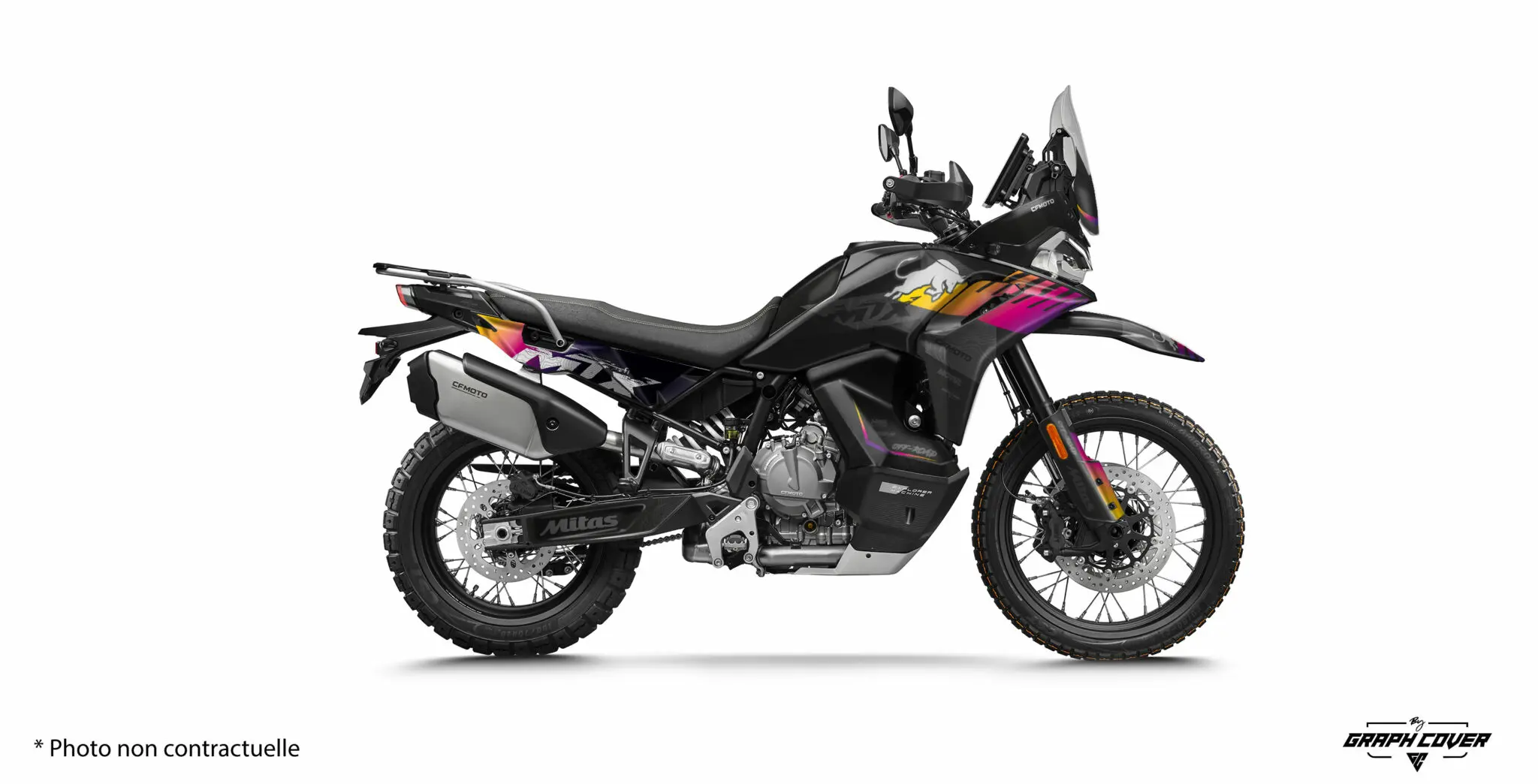CF MOTO 800MTX TYR Růžová