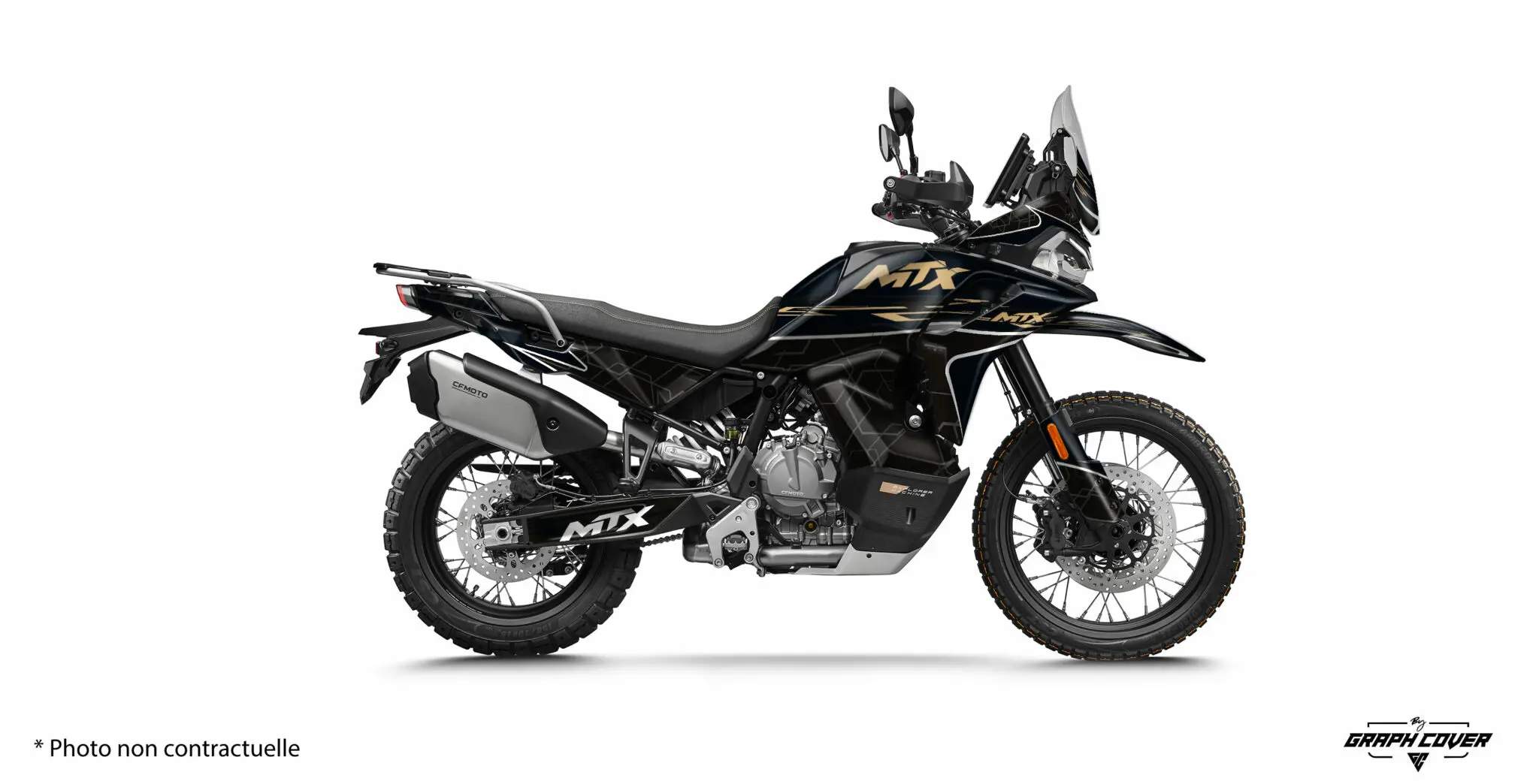 CF MOTO 800MTX CLIMAX Černá