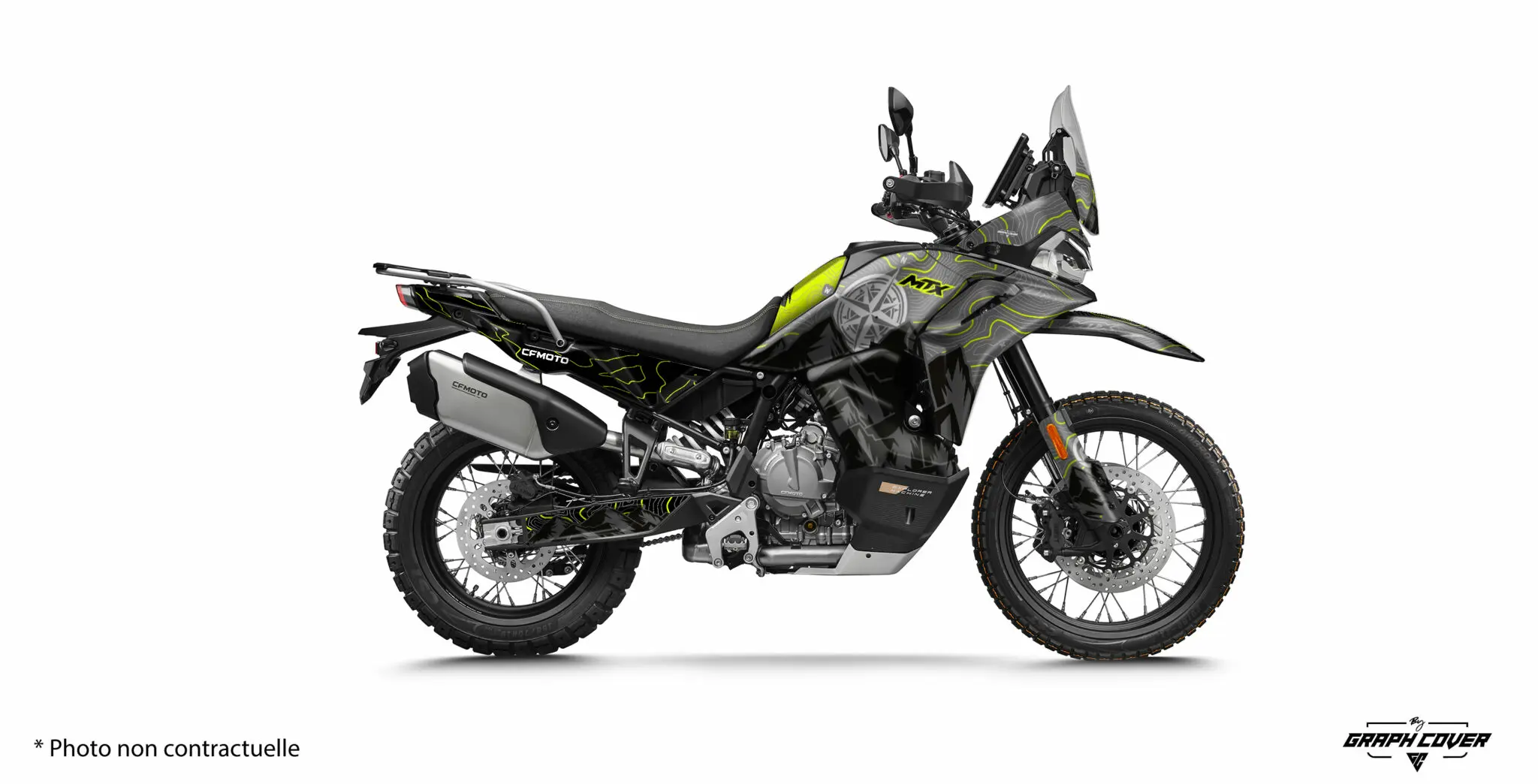 CF MOTO 800MTX TRAVEL Žlutá