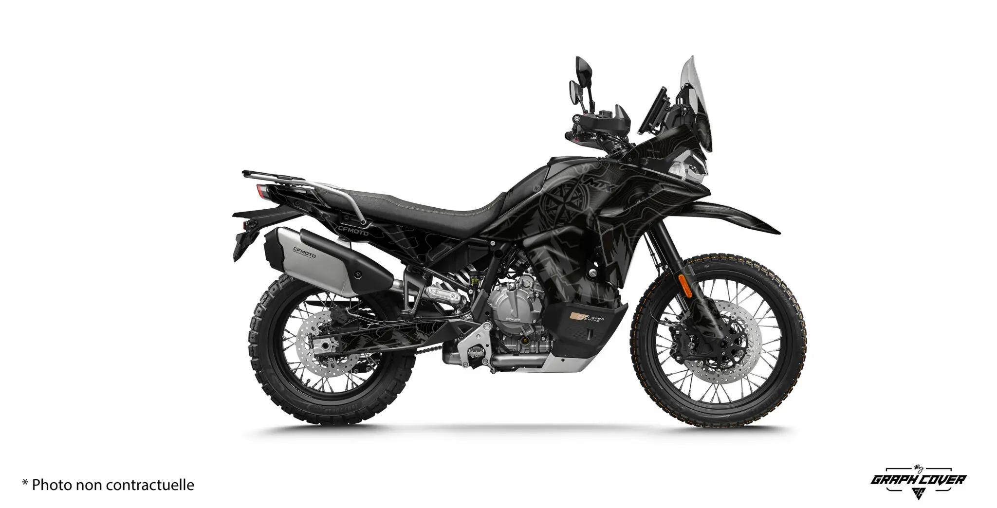 CF MOTO 800MTX TRAVEL Černá