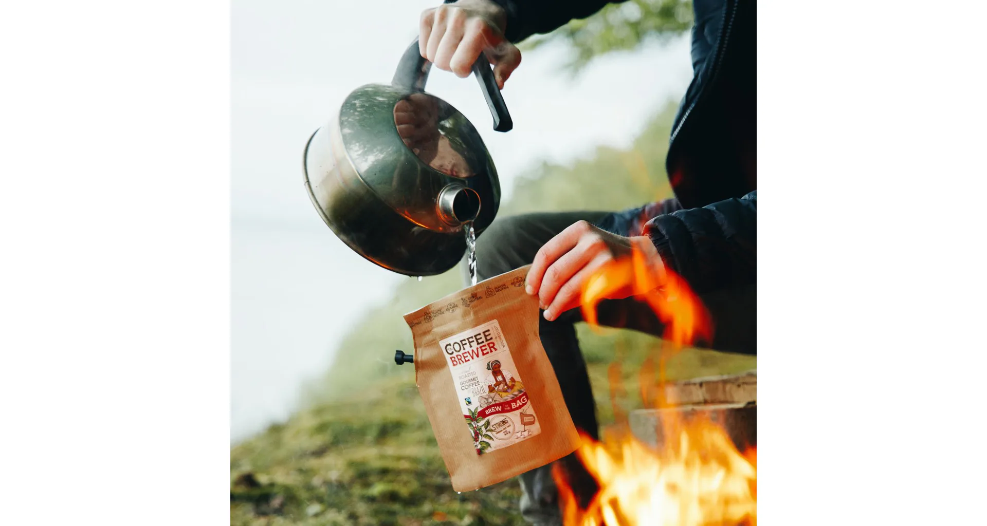 Organická Fairtrade káva Brazil The Brew Company