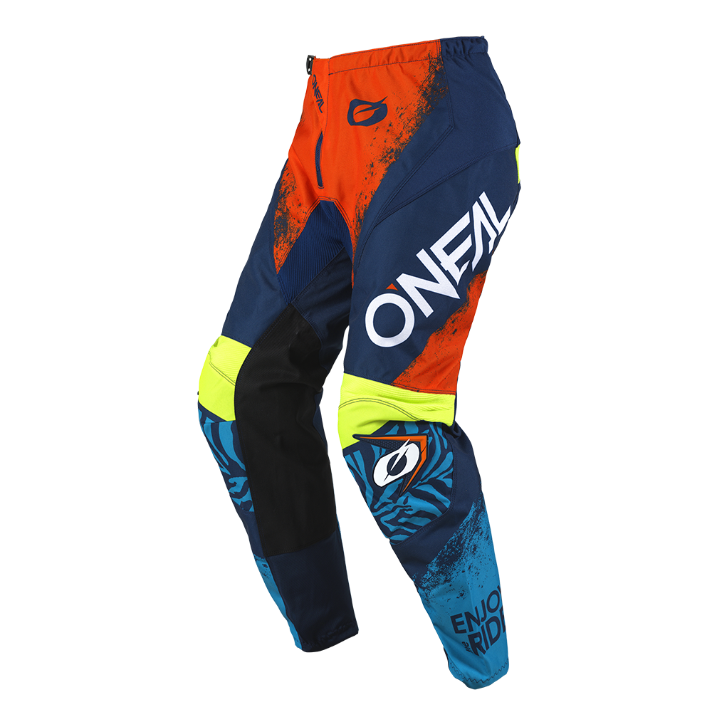 O'Neal ELEMENT Mládežnické kalhoty SHOCKER modrá/oranžová