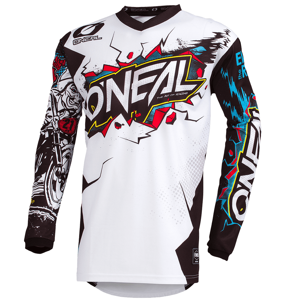 O'Neal ELEMENT Youth Jersey VILLAIN bílá