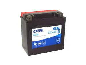 Motobaterie Exide ETX14-BS 12Ah/12V  200A