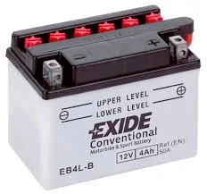 Motobaterie Exide EB4L-B 4Ah/12V 