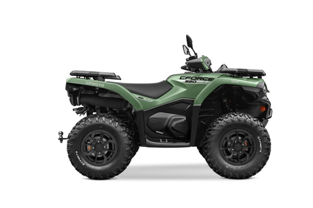 CFMOTO X520 EPS E5+ - zelená - PŘEDNÍ/ZADNÍ RÁM A ZADNÍ BOX ZDARMA!!!