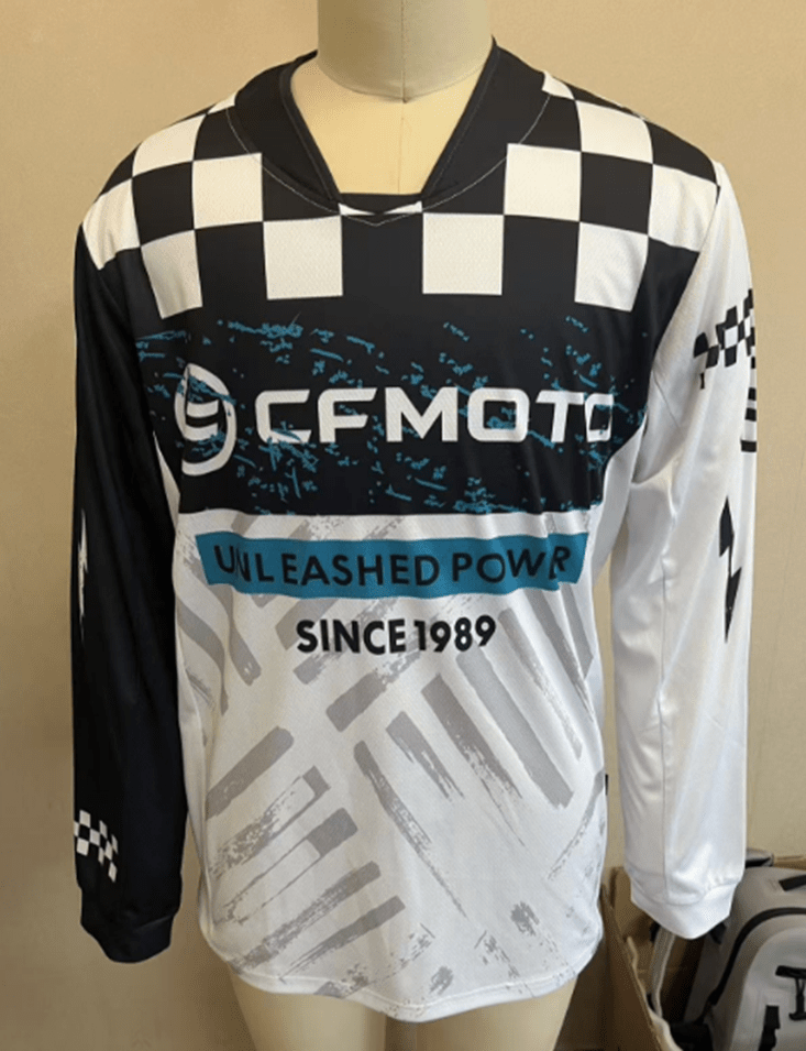 Dres CFMOTO QuickDry (bílá/černá)