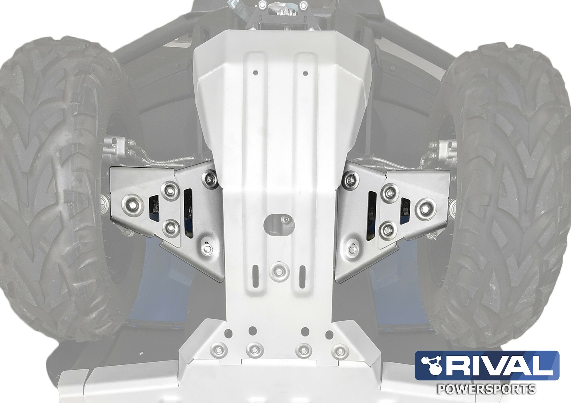 X450X520Terrox 400500 (krátká verze) Ochranný kryt podvozku hliníkový RIVAL