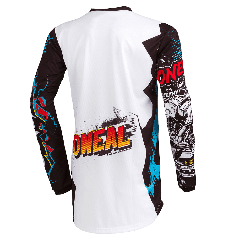 O'Neal ELEMENT Youth Jersey VILLAIN bílá