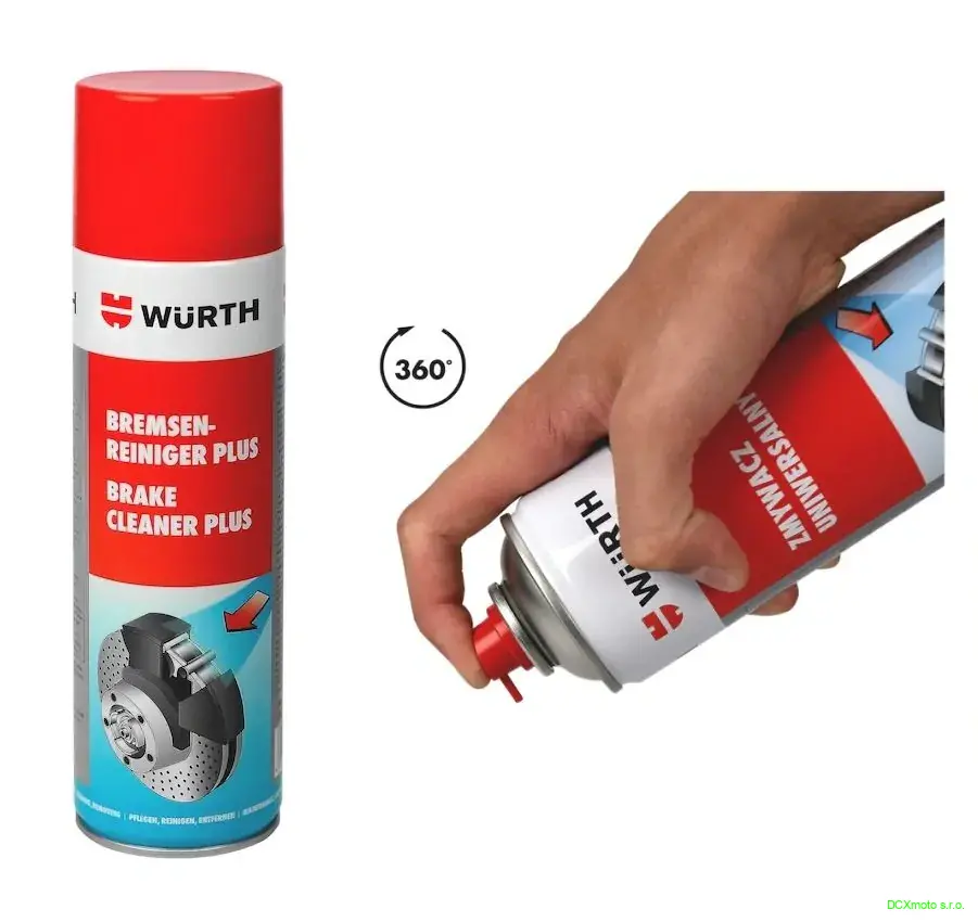 Čistič brzd plus - Würth 500 ml