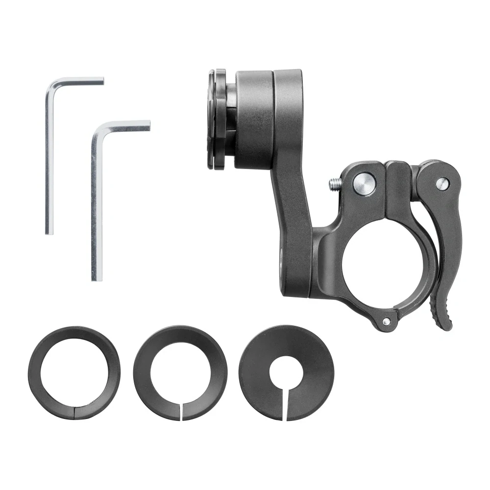 Rychloupínací držák Interphone Quiklox s úchytem na řídítka, černý