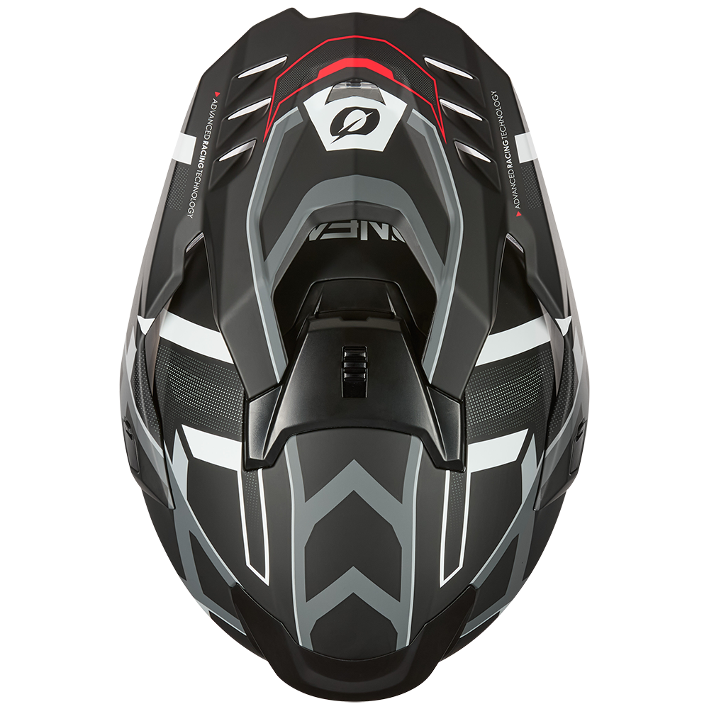 O'Neal D-SRS Helma SQUARE cerná/cervená/šedá