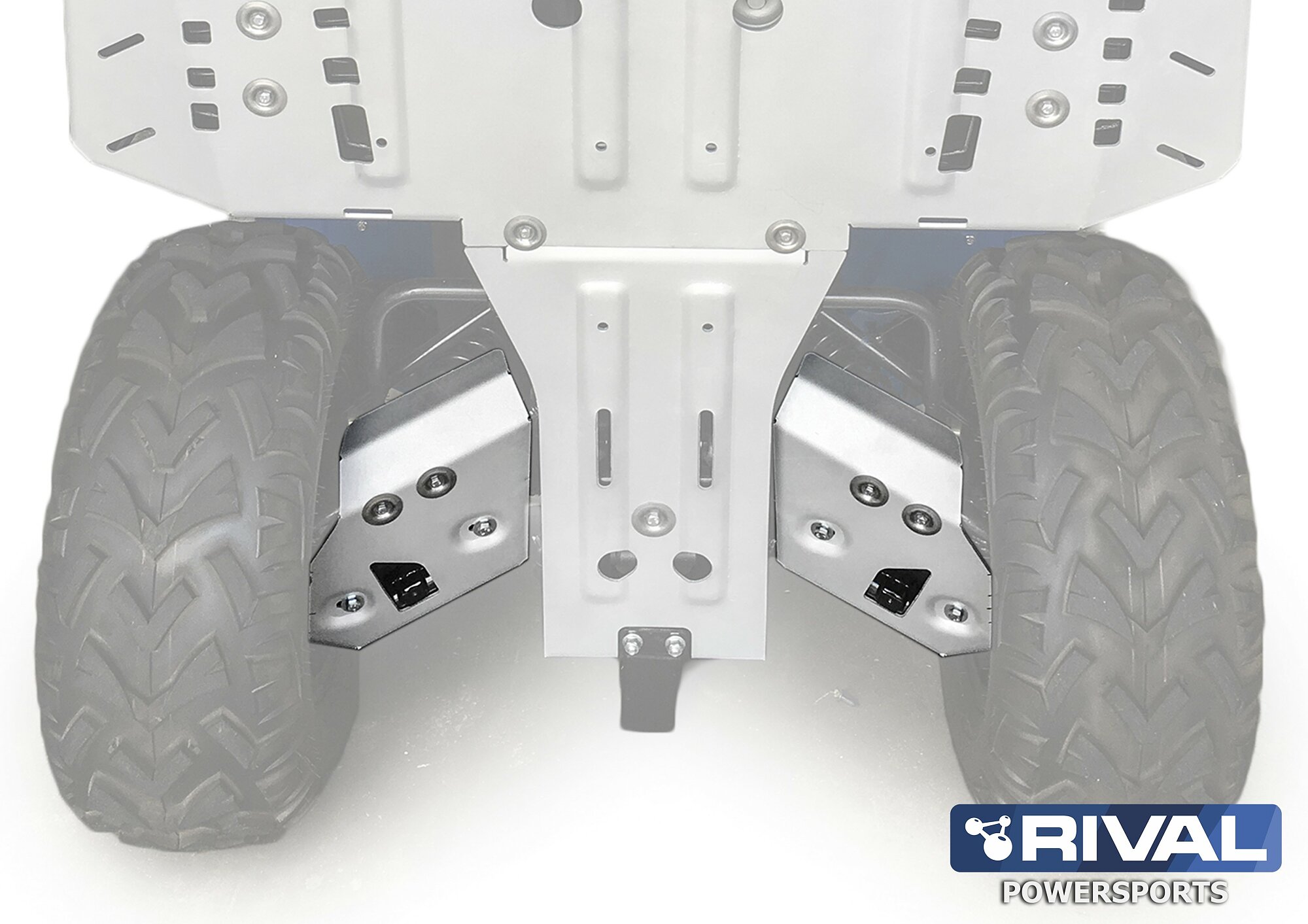 X450X520Terrox 400500 (krátká verze) Ochranný kryt podvozku hliníkový RIVAL