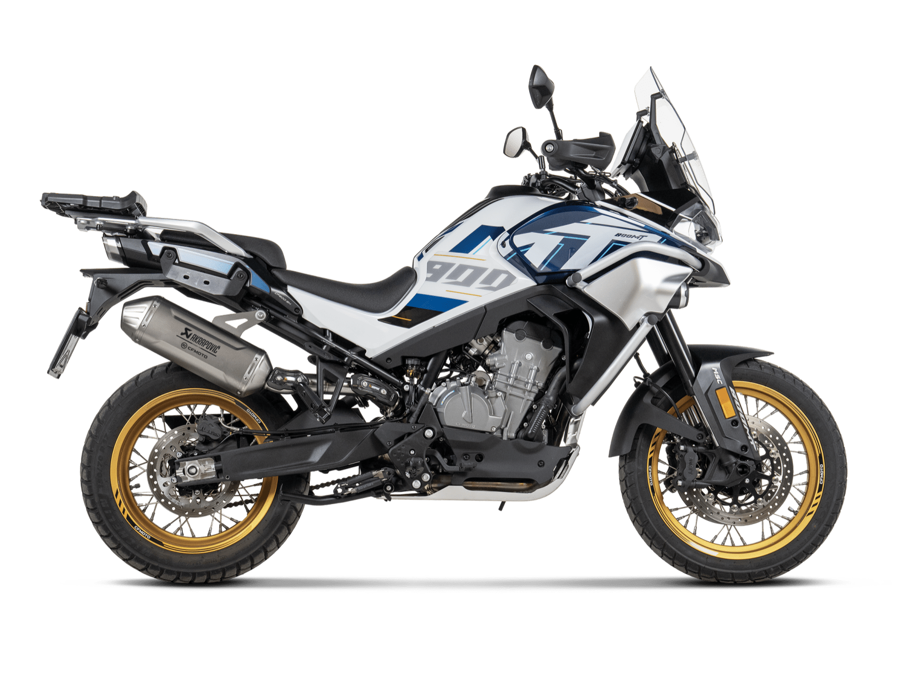 800MT Výfuk CFMOTO Akrapovič Slip‑On