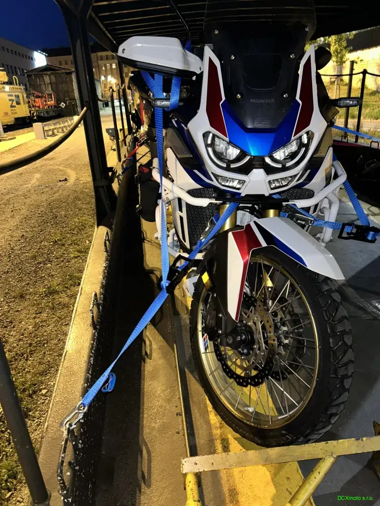 DCX MOTO kurta s ráčnou 25S-DCX-KHF s karabinami a okem 3,5m