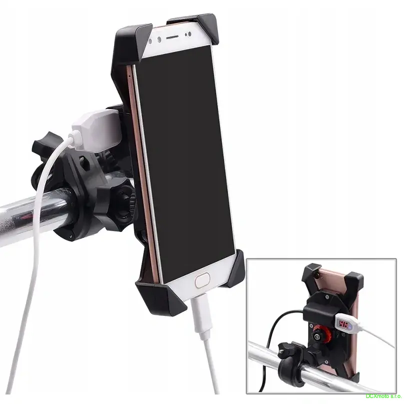 DRŽÁK TELEFONU S NABÍJEČKOU