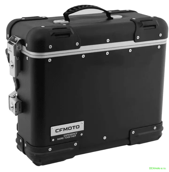 450MT/800MT Samostatné hliníkové kufry CFMOTO (černé)
