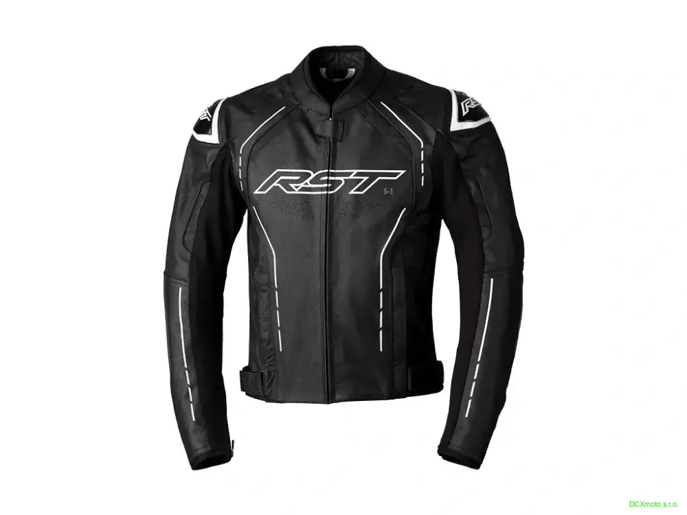 Pánská kožená moto bunda RST S1 CE (sportovní)