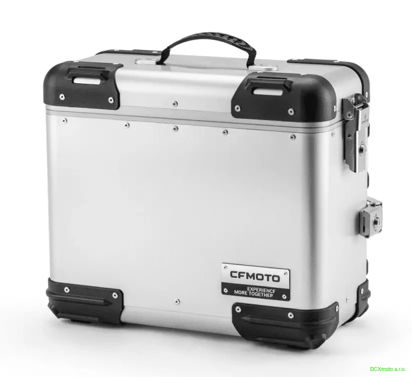 450MT/800MT Samostatné hliníkové kufry CFMOTO (stříbrné)